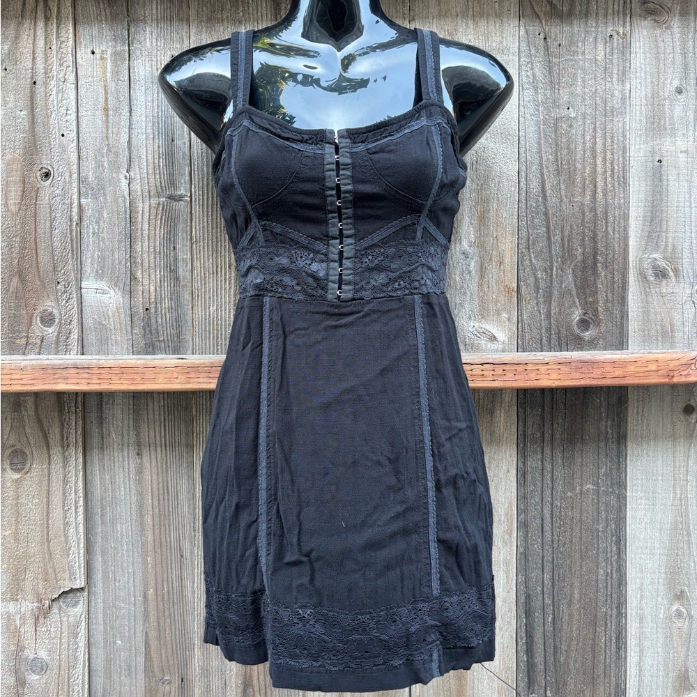 Free People Black Dress